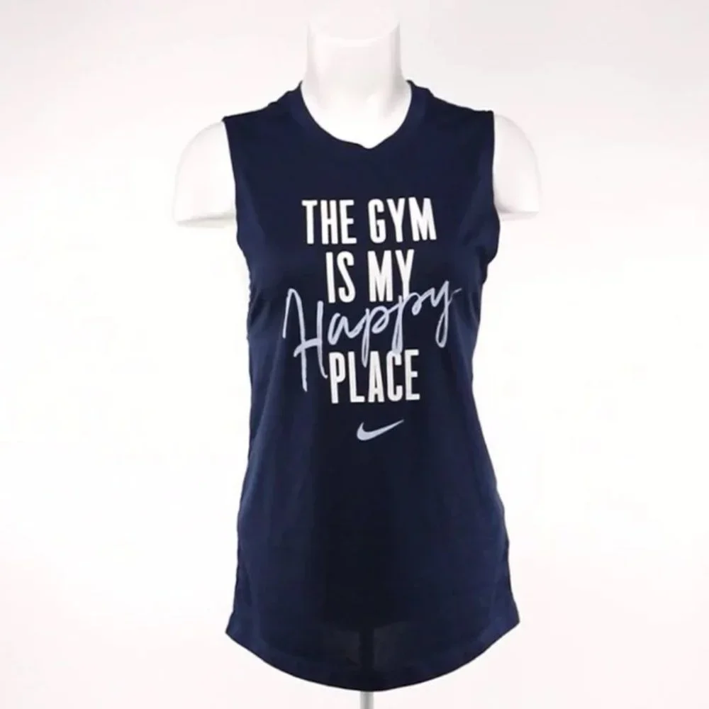 Nike Gym is My Happy Place Tank